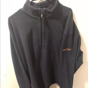 Vintage Nautica Competition Fleece Big Back Logo